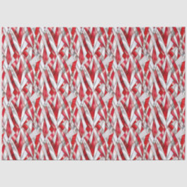 Papel De Seda Tejido plateado carmesí patriótico