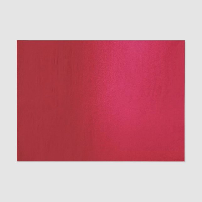 Papel De Seda Tejido rojo caliente (Anverso)