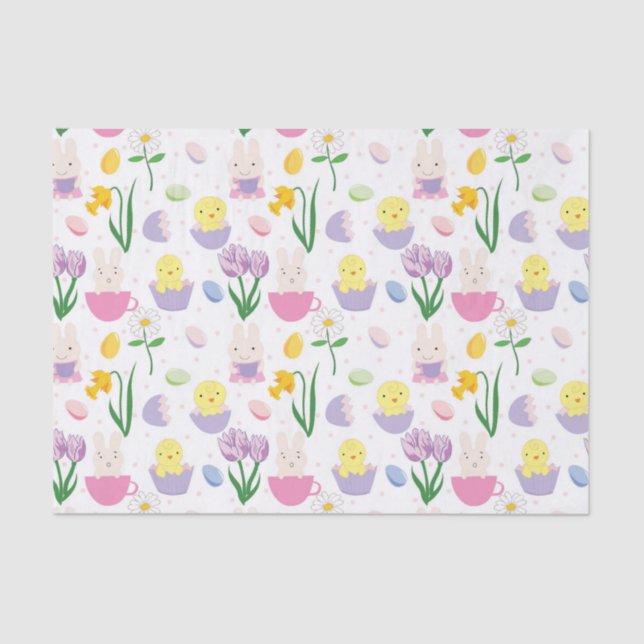 Papel De Seda Tejido tejado día de fiesta lindo del fiesta del (Anverso)