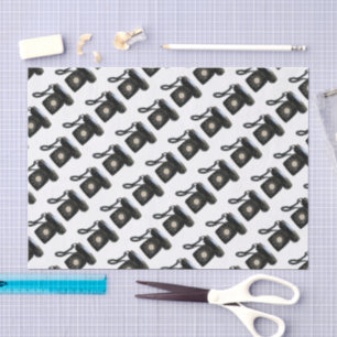 Papel De Seda Teléfono rotativo de época
