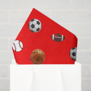 Papel De Seda Tema de Deportes