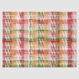 Papel De Seda Tema de evento personalizado de cuadros escoceses