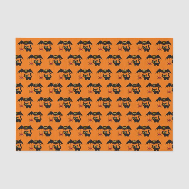 Papel De Seda Tema de Halloween (Anverso)