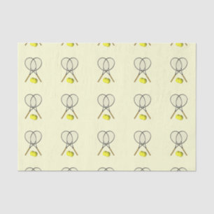 Papel De Seda Tema deportivo del Doubles Tennis