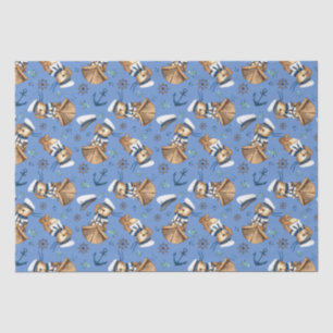 Papel De Seda Tema Náutico 