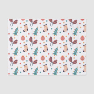 Papel De Seda Tema navideño lindo 