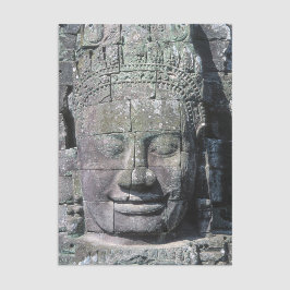 Papel De Seda Templo de Bayon en Angkor Wat - Camboya