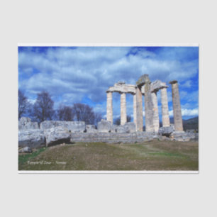 Papel De Seda Templo de Zeus - Nemea