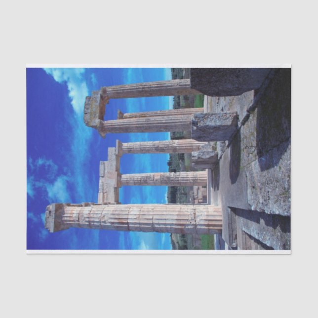 Papel De Seda Templo de Zeus - Nemea (Anverso)