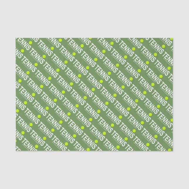Papel De Seda Tenis (Anverso)