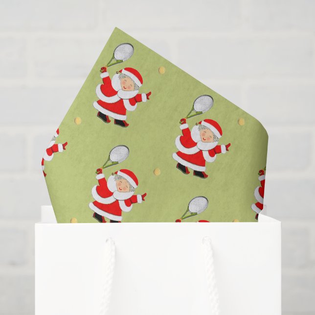 Papel De Seda Tenis de chicas vacaciones de Navidad (Bolsa de regalo)