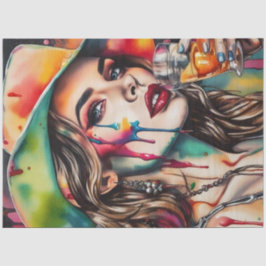 Papel De Seda Tequila Sunrise Cocktail Cutie Decougue Paper