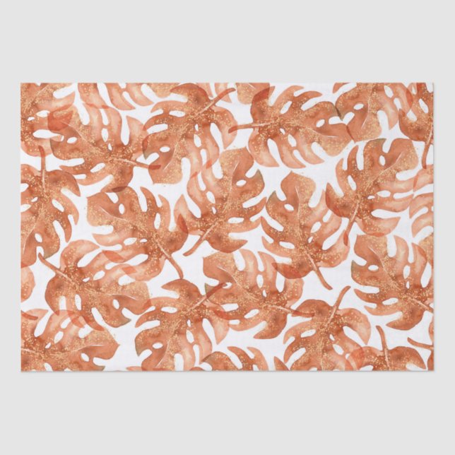 Papel De Seda Terracotta Purpurina Gold (Anverso)