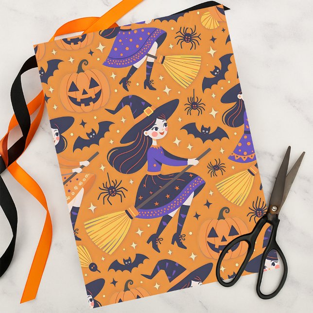 Papel De Seda Testigos presenciales y Halloween con faroles Jack (Subido por el creador)