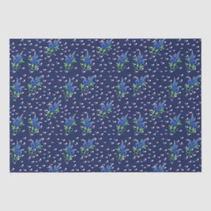 Papel De Seda Texas Bluebonnets Texas Lone star state