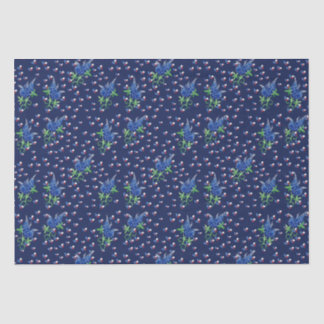 Papel De Seda Texas Bluebonnets Texas Lone star state