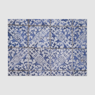 Papel De Seda Texto del patrón de mosaico marroquí español