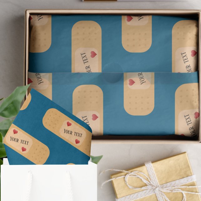 Papel De Seda Texto personalizable del trazador de parches de Ba (Subido por el creador)