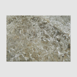Papel De Seda Textura abstracta de hielo glacial