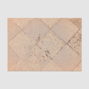 Papel De Seda Textura antigua ligera sepia inspirada en arlequín