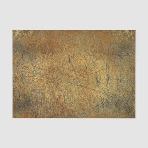 Papel De Seda Textura antigua vintage Escrates de oro amarillo