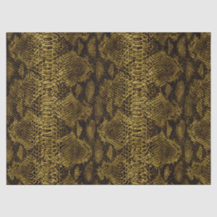 Papel De Seda Textura de cuero magnífica de la piel de serpiente