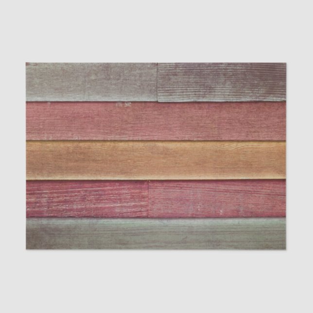 Papel De Seda Textura de grano de madera amarilla marrón rústica (Anverso)