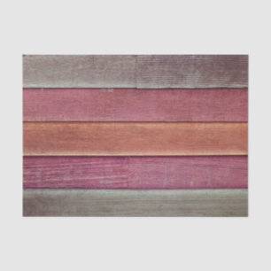 Papel De Seda Textura de grano de madera naranja rosa campestre 