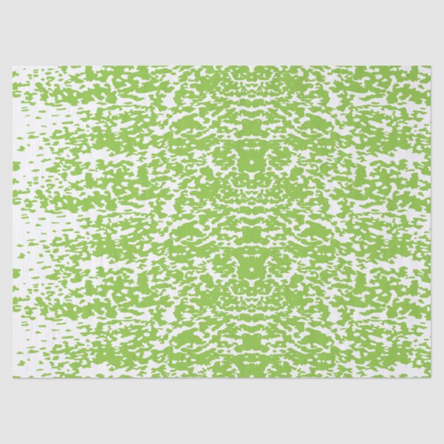 Papel De Seda Textura de Grunge Verde Lima (Anverso)