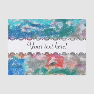 Papel De Seda Textura de los cirayones