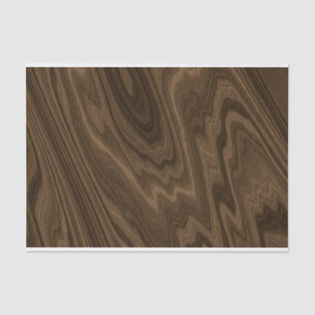 Papel De Seda Textura de madera oscura de Brown (Anverso)