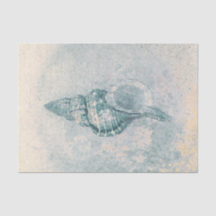 Papel De Seda Textura de playa de océano beige azul verdoso conc