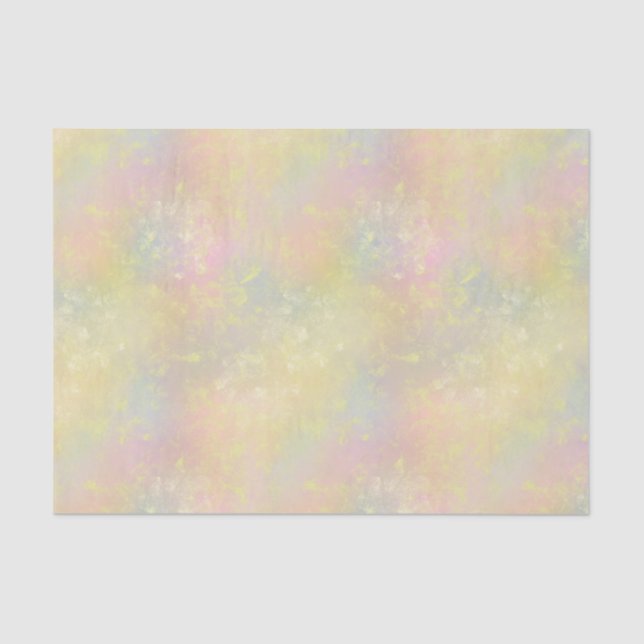 Papel De Seda Textura del muelle del Pastel abstracto (Anverso)