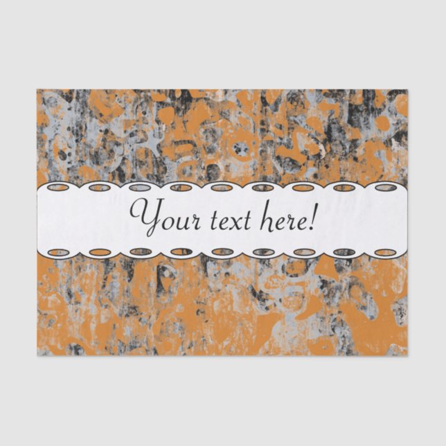 Papel De Seda Textura gris marrón (Anverso)