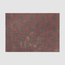 Papel De Seda Textura Grunge Elegante Clásico Gris Rojo