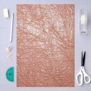 Papel De Seda Textura Metálica Abstracta de Oro Rosa Moderno