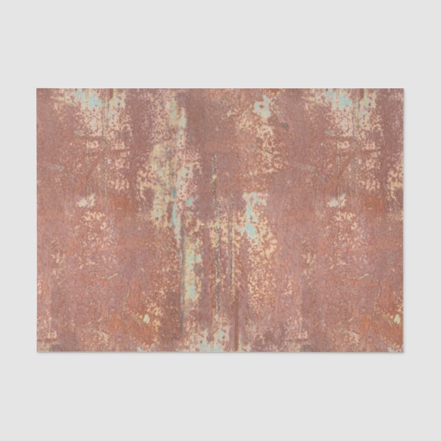 Papel De Seda Textura metalizado oxidada (Anverso)