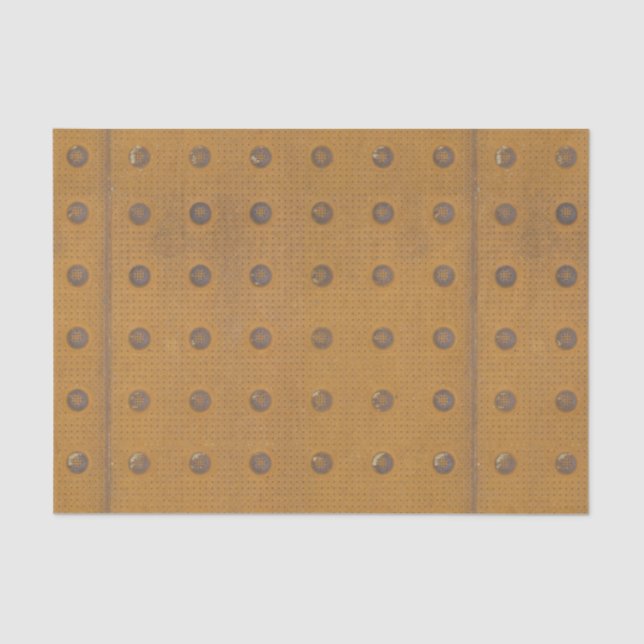 Papel De Seda Textura metalizado oxidada industrial (Anverso)