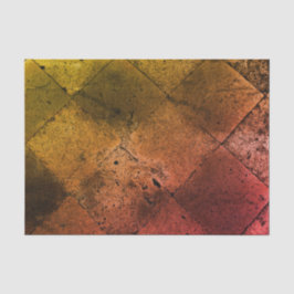 Papel De Seda Textura naranja de óxido vintage inspirada en arle