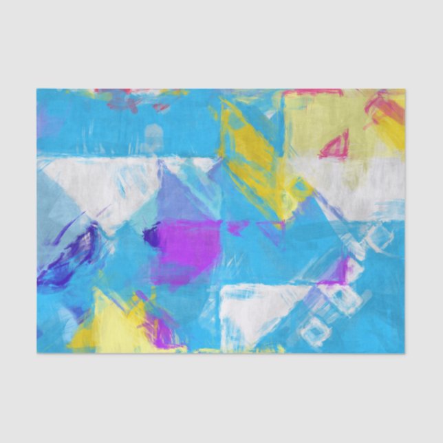 Papel De Seda Textura pintada (Anverso)