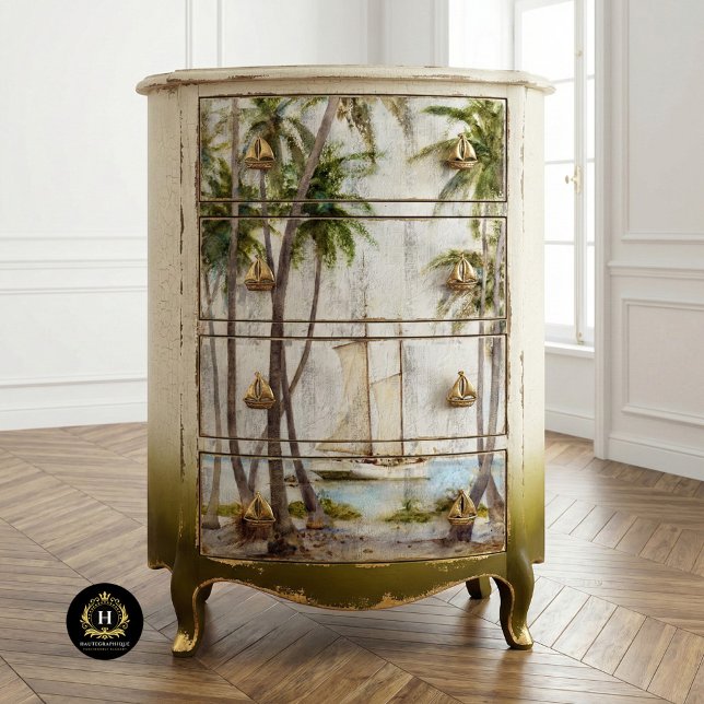 Papel De Seda Textura rústica tropical vintage decoupage (Subido por el creador)