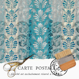 Papel De Seda Textura Rústica Vintage Decoupage Victoriano  