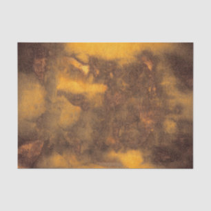 Papel De Seda Textura Rústica Vintage Marrón Amarillo Abstracto