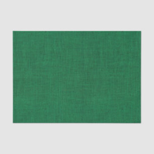 Papel De Seda Textura verde de la arpillera del navidad
