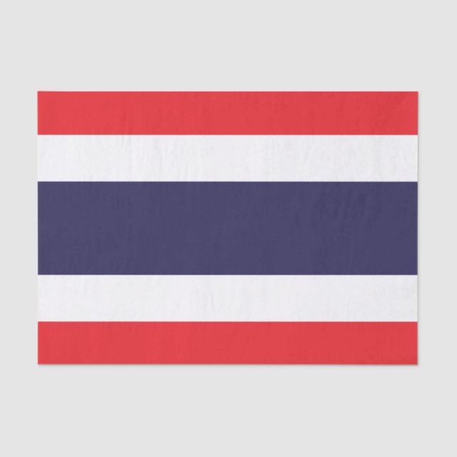 Papel De Seda Thailand tissue paper, Thai Flag tissue paper (Anverso)