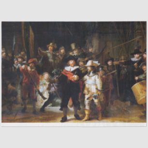 Papel De Seda The Night Watch, Rembrandt, 1642