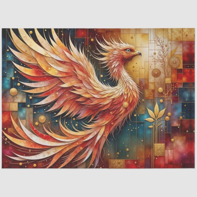 Papel De Seda The Phoenix in the Stars (Anverso)