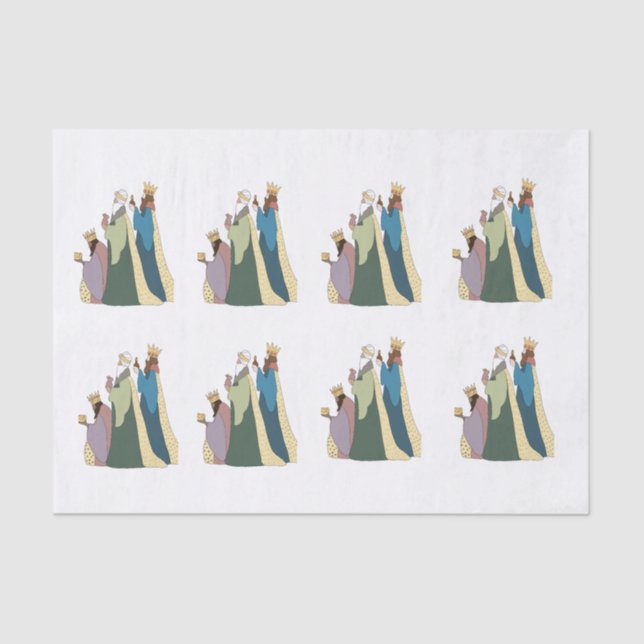 PAPEL DE SEDA THREE KING TISSUE PAPER  (Anverso)