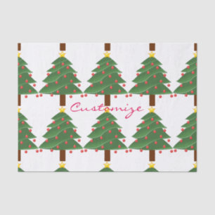Papel De Seda Thunder_Cove de árbol de Navidad