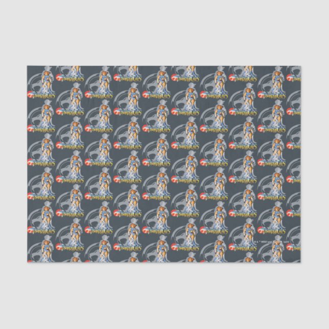 Papel De Seda ThunderCats | Gráfica de Sombra de León-O Halftton (Anverso)